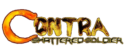 Contra title screen for Playstation 2